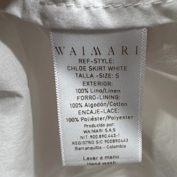 Waimari Chloe Linen Skirt - Picture 13 of 16